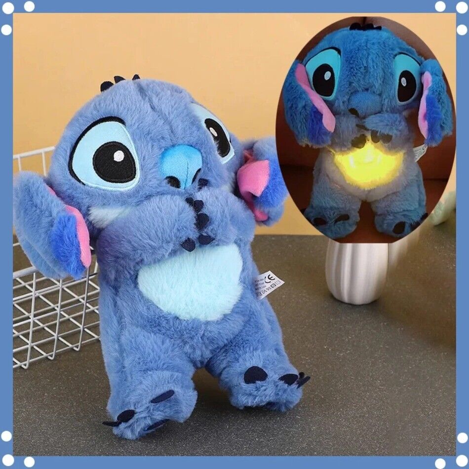 "Breathing Stitch Sleep Buddy, Plush Toy, Rest  Stitch, Anxiety Relief  Stitch"