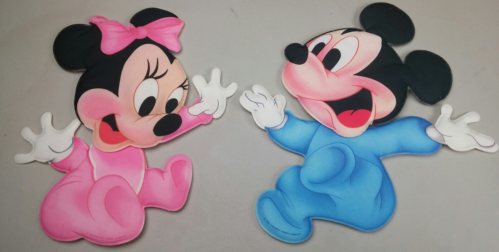 disney mickey minnie mouse plush come apart hanging nursery wall decorations