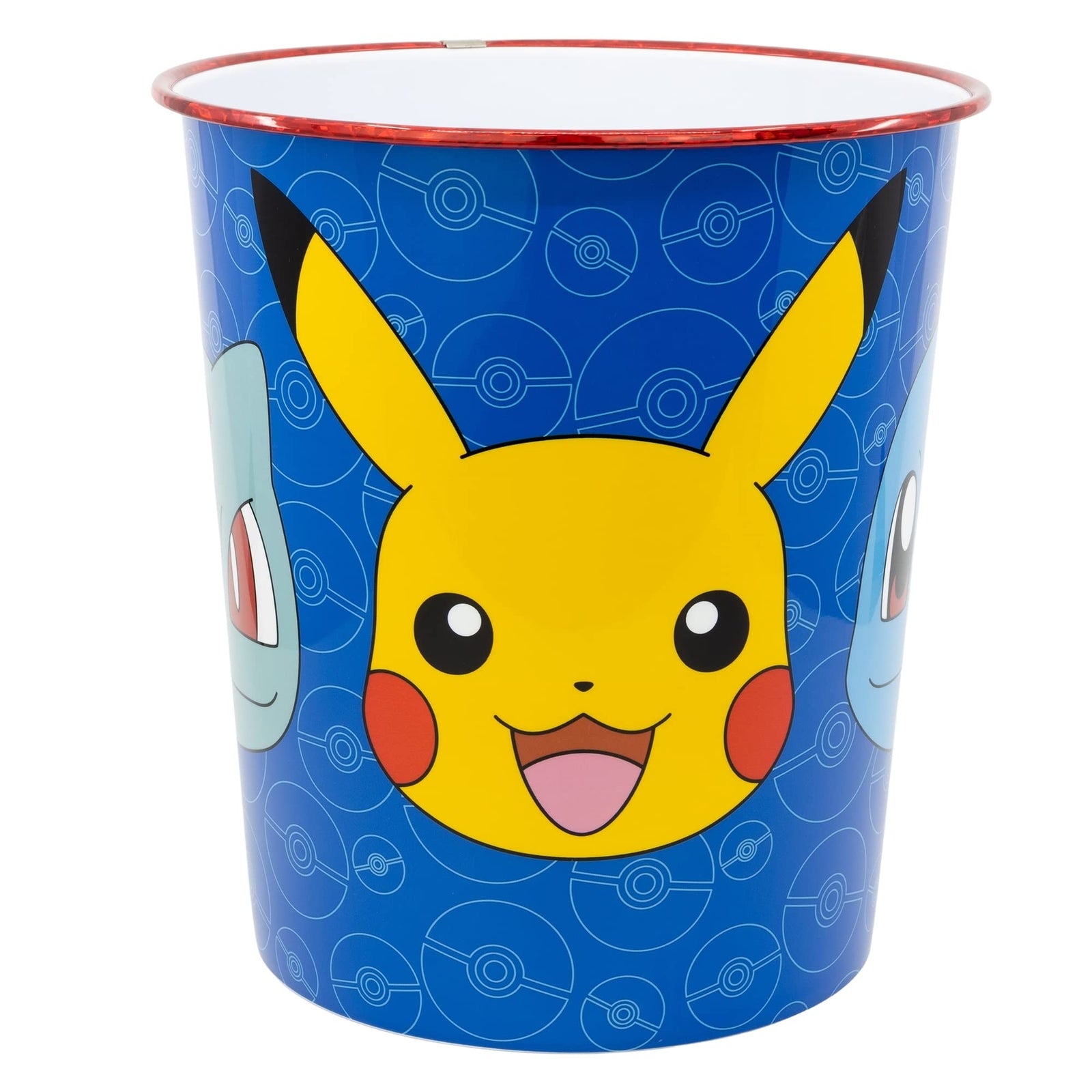 Stor Pokemon Waste Bin, Trash Can, Paper Bin, For Kids, Bedroom, Playroom, Offic