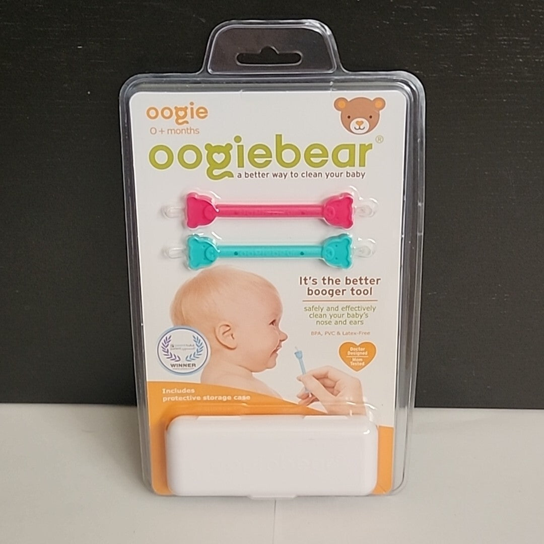 Nose and Ear Gadget. Safe, Easy Nasal Booger and Ear Cleaner for Newborns - New!