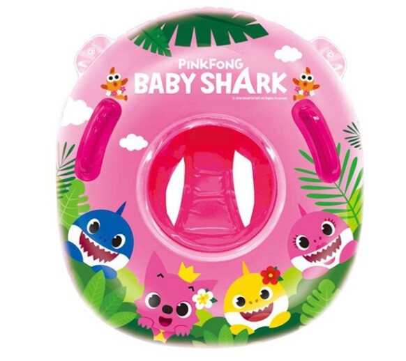 Pinkfong Baby Shark Family Basic Cushion Swimming Tube For Baby&Kids PK