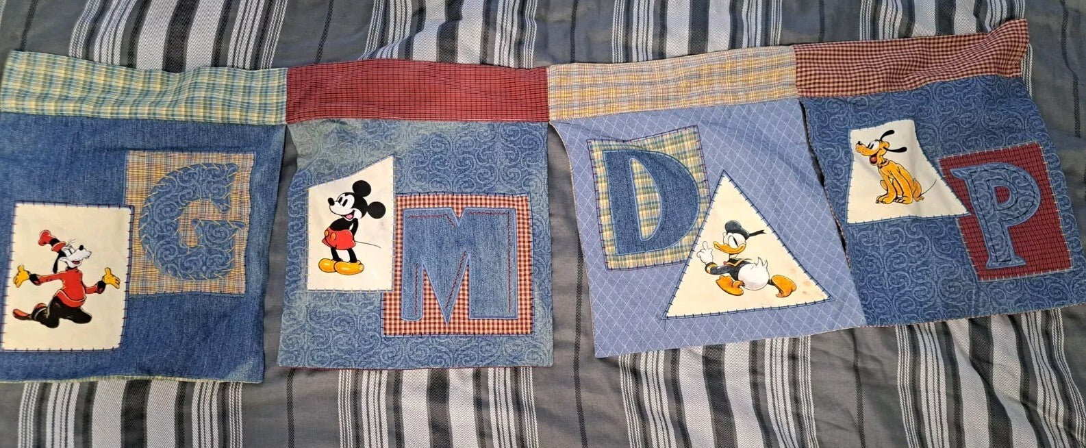 Vintage Disney Baby Cloth Window Valance Or Wall Decor *read Descrip.*