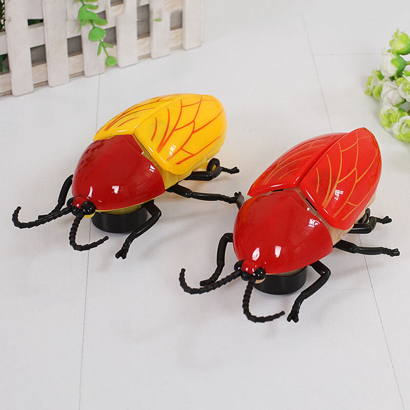 Novelty Flashing Simulation Electronic Firefly Rotate Music Toys Interactive 
