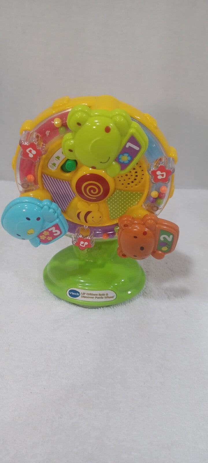 VTech Lil Critters Spin and Discover Ferris Wheel Baby Toy For Highchair Working