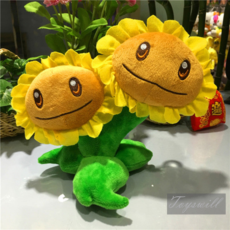Plants vs Zombies 2 PVZ Figures Plush Baby Staff Toy Stuffed Soft Doll 13cm-35cm