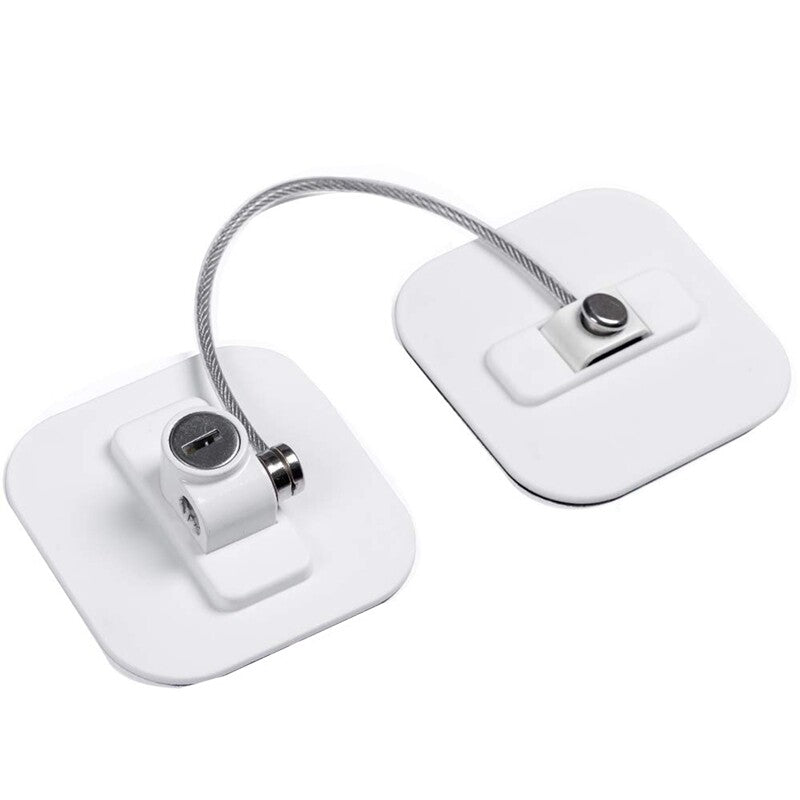 Fridge Lock,Refrigerator Locks,Freezer Lock with Key for Child Safety,Lockshh