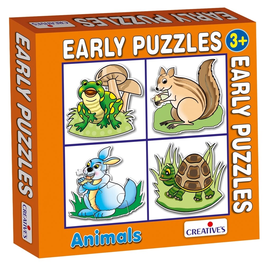 (CRE0743) - *** Creative Early Years - Early Puzzles - Animals