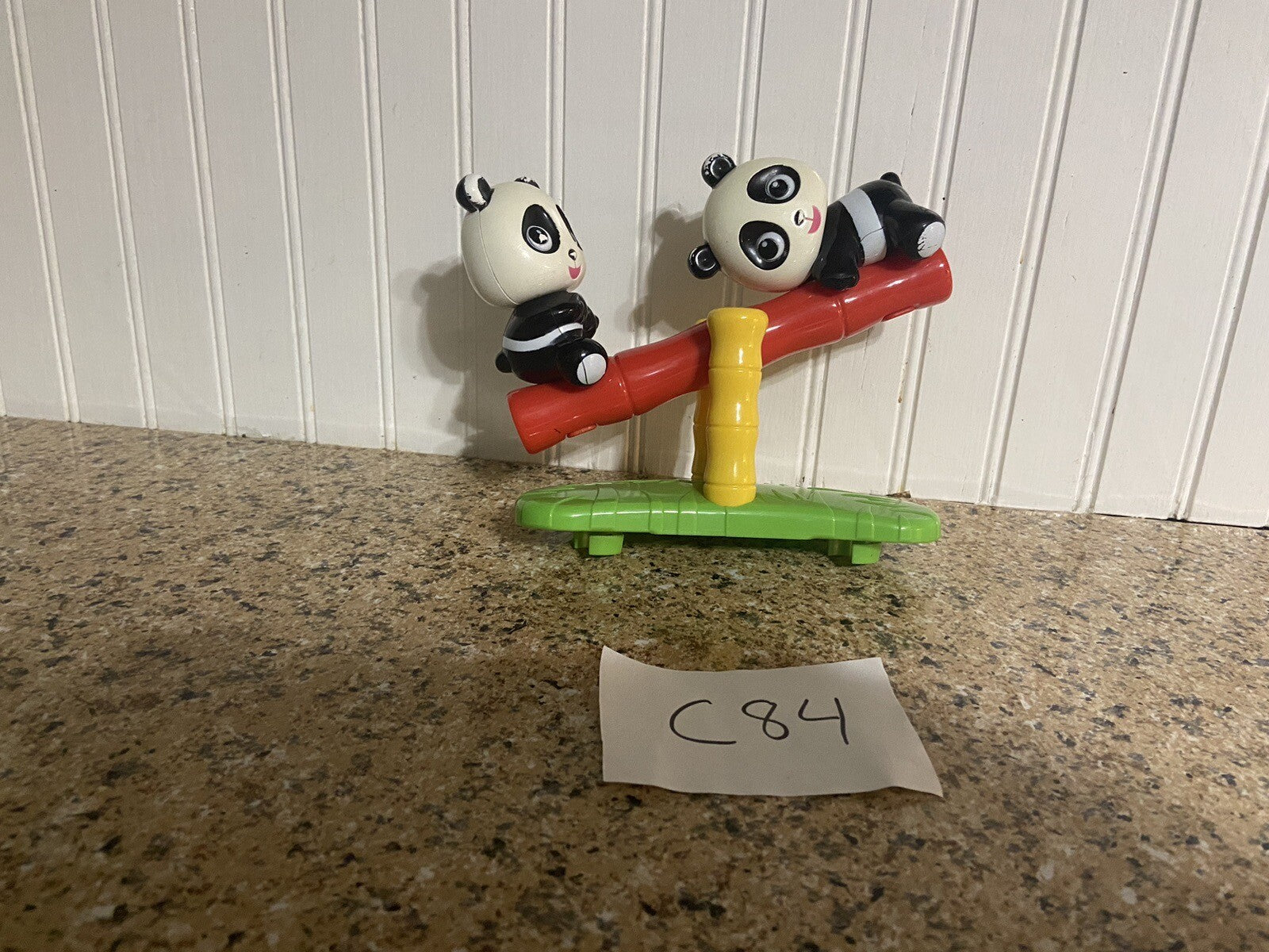 Einstein Around World Exersaucer Replacement Part Toy See Saw Panda   C84