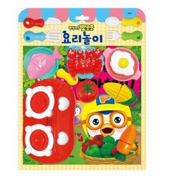 Pororo Toy Book Korean Version Cooking/ Princess/ Insect/ Ice Cream 4 Types