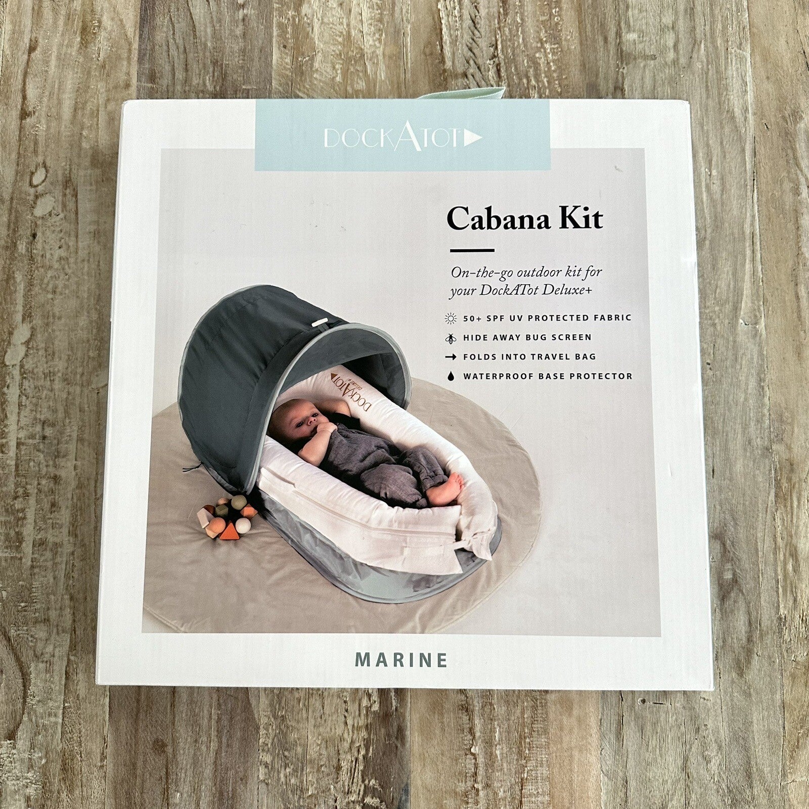 Dock A Tot Deluxe Plus Dock Cabana Kit Cover Marine (Green) NIB Sealed