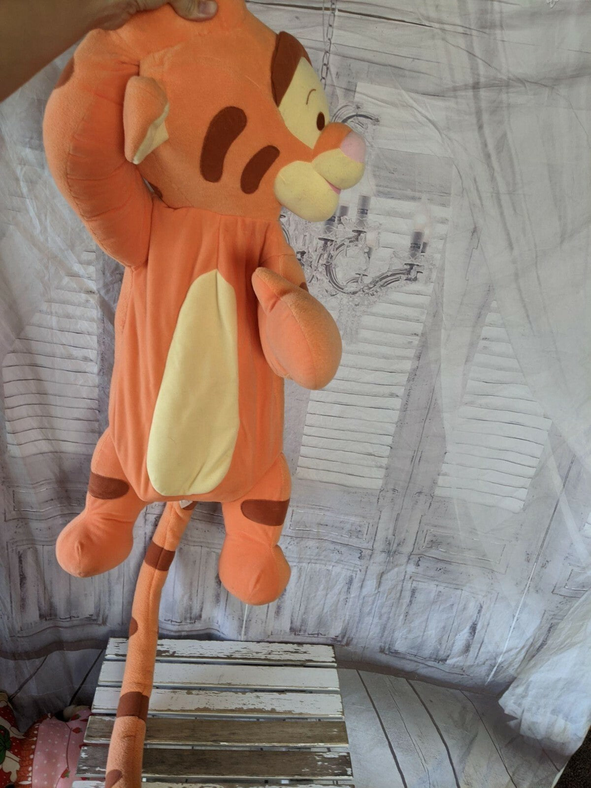 Fisher Price Disney 1 2 3 Baby Tigger & Me Hanging Plush Toy AS IS Wall Decor
