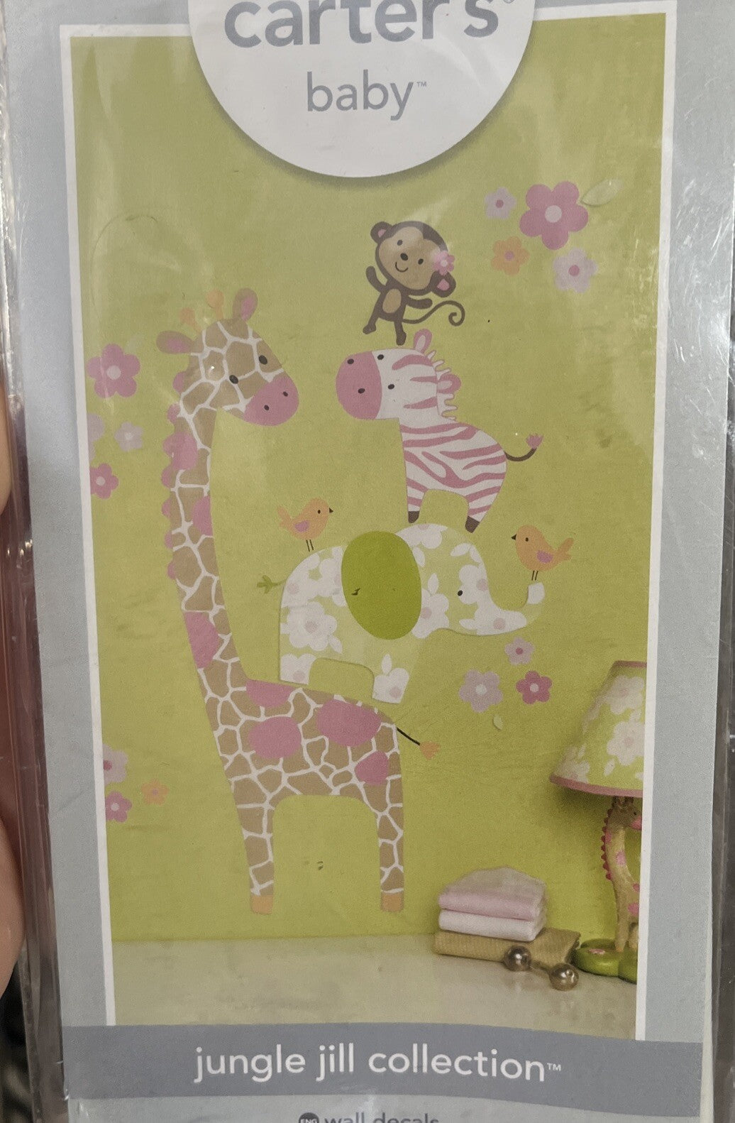 Carter's baby Collection Wall Decals jungle Jill