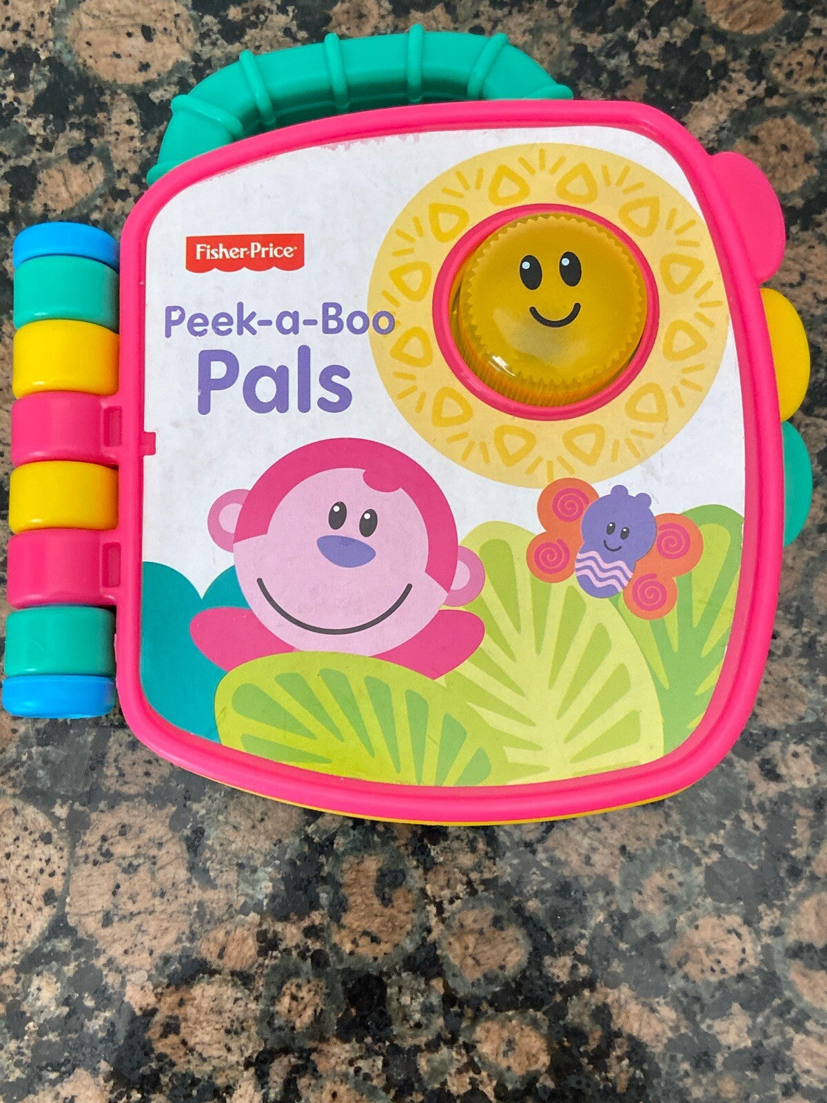 Fisher Price Peek-A-Boo Pals Infant Toy Talking Works Batteries Not Included