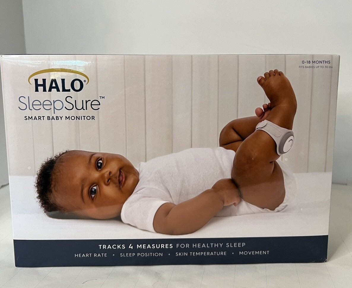 NEW HALO SleepSure Baby Monitor NIB Heart Monitor & Sleep Tracking