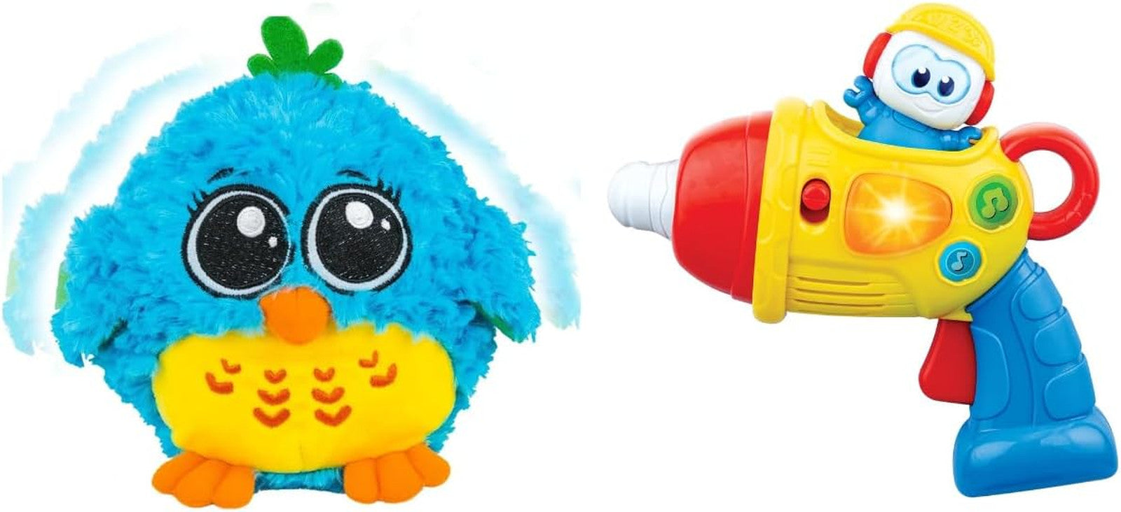 Dancing & Singing Bird and the Little Builder Drill - Sound & Touch Activated