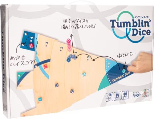 JellyJellygemes Tumbrine Dice 2-4 people 2nd Edition Japanese Board Game