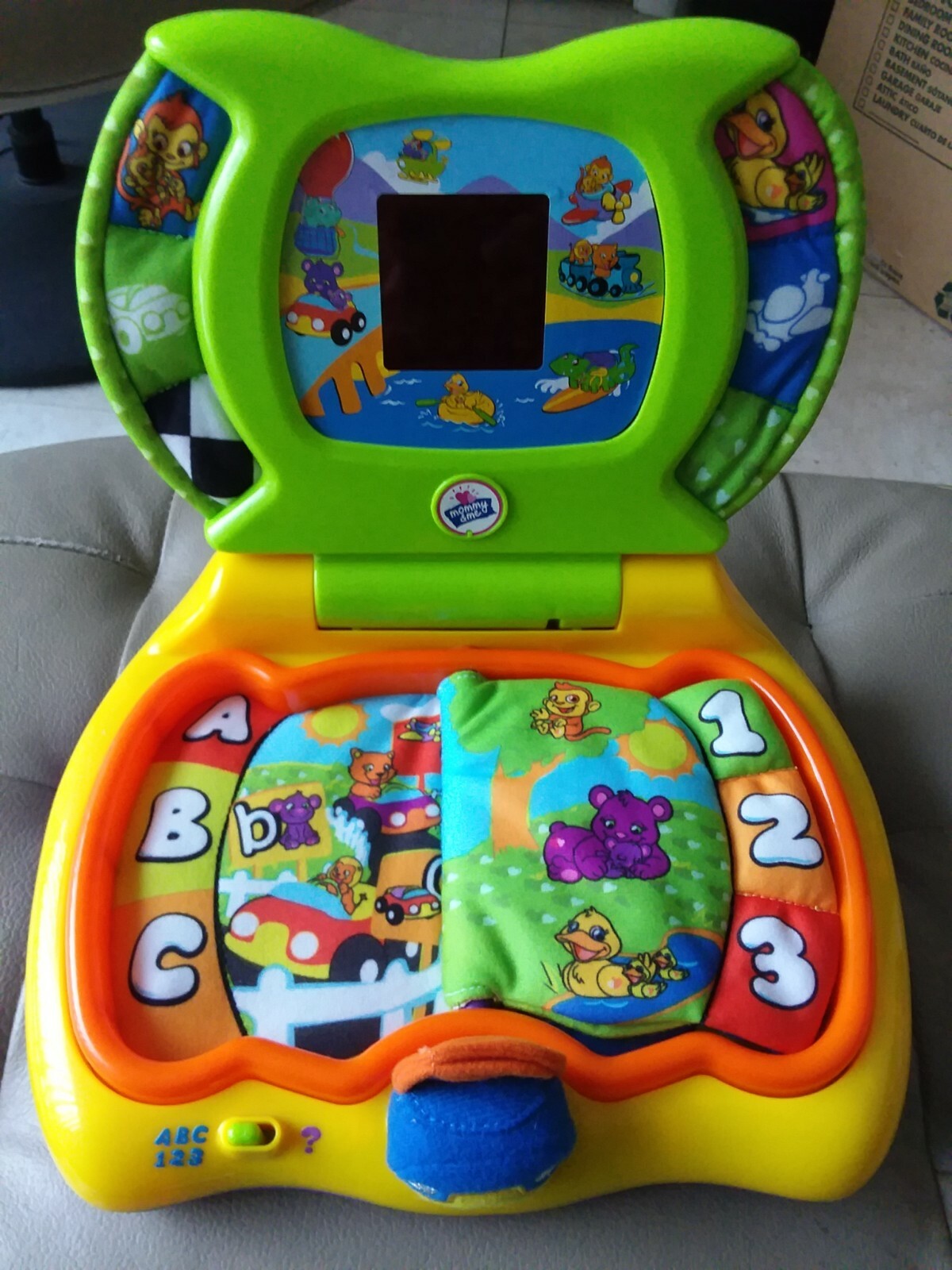 MOMMY & ME Softbook Teaching Infant Laptop