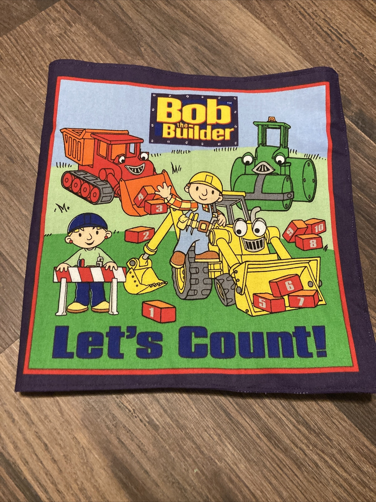 Bob The Builder Cloth Fabric Book Lets Count
