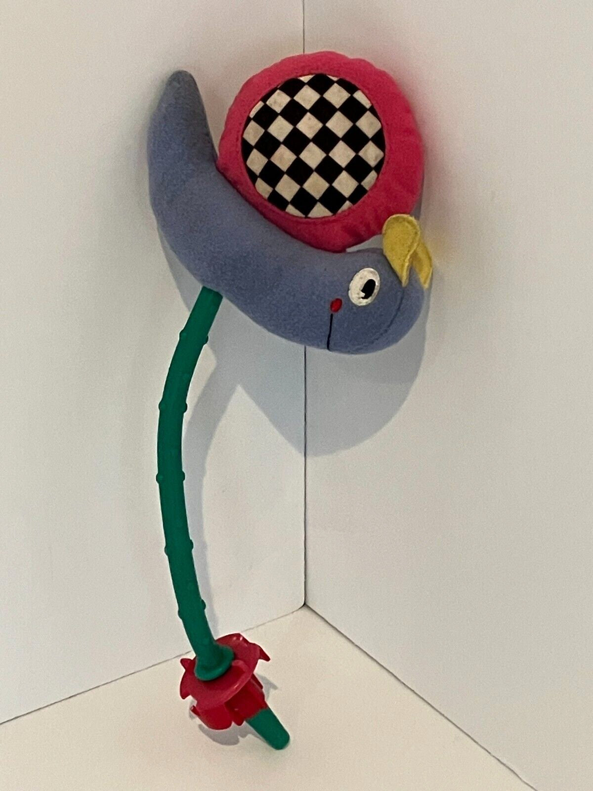 Evenflo Exersaucer Mega Replacement Part Toy Plush Snail Twist Bottom