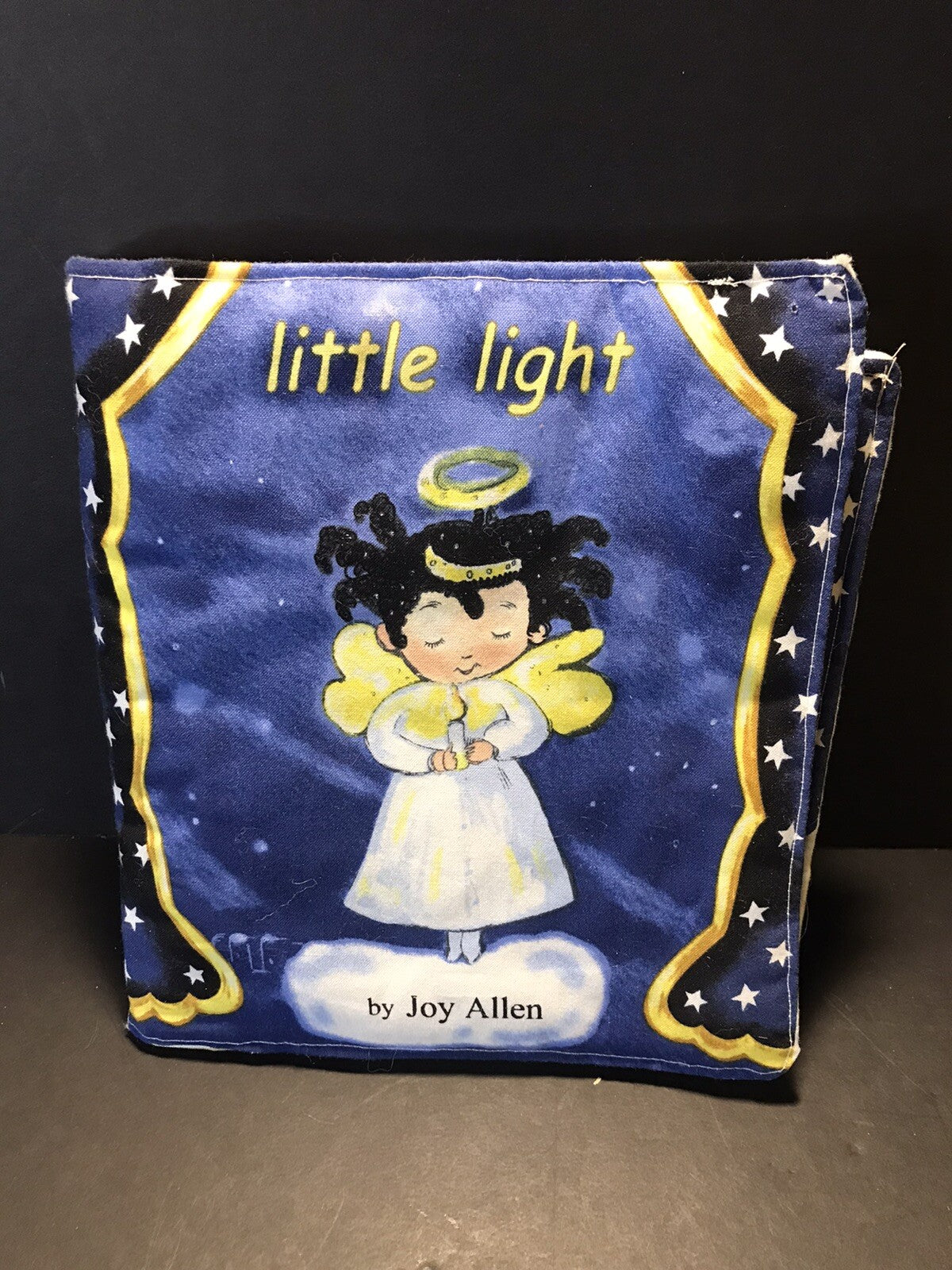 Little Light Christmas Nativity Story Cloth Book Baby Toddler Soft Plush 9"x 8" 