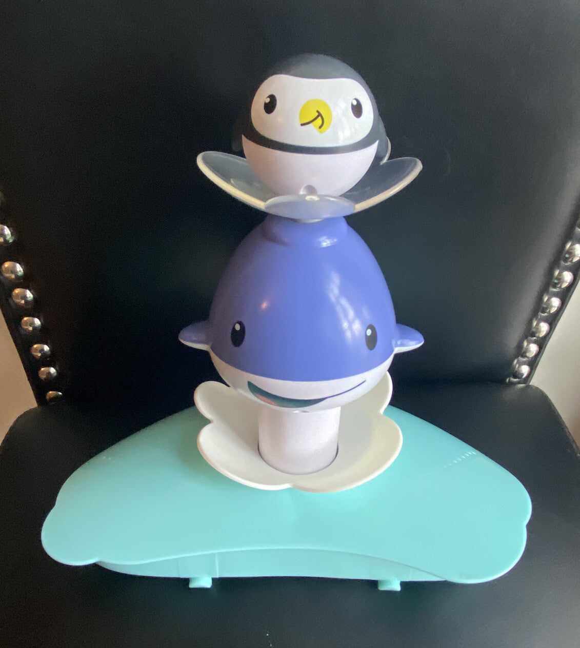 Evenflo Exersaucer Polar Bouncing Playground Penguin Whale Toy Replacement Part