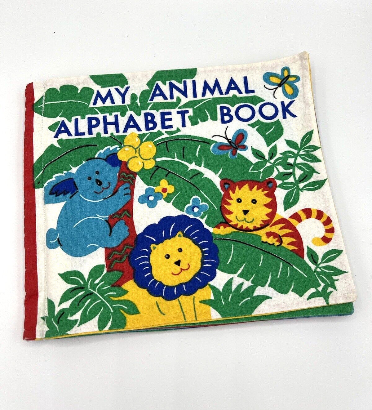 Animal Alphabet Counting Handmade Fabric Toddler Soft Book Princess Fabric