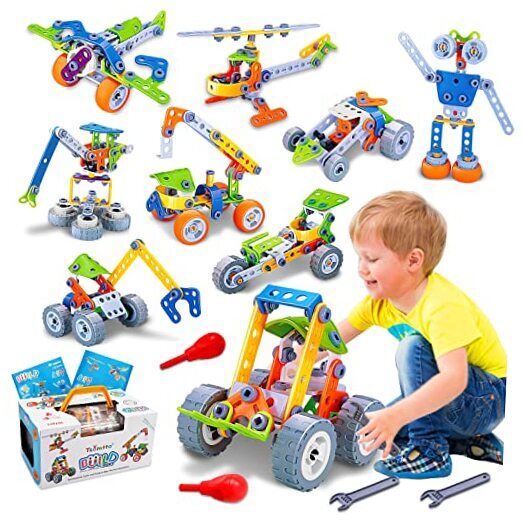 10 in 1 STEM Toys for 4 5 6 7 8+ Year Old Boy Girl Birthday Normal(10 in 1)