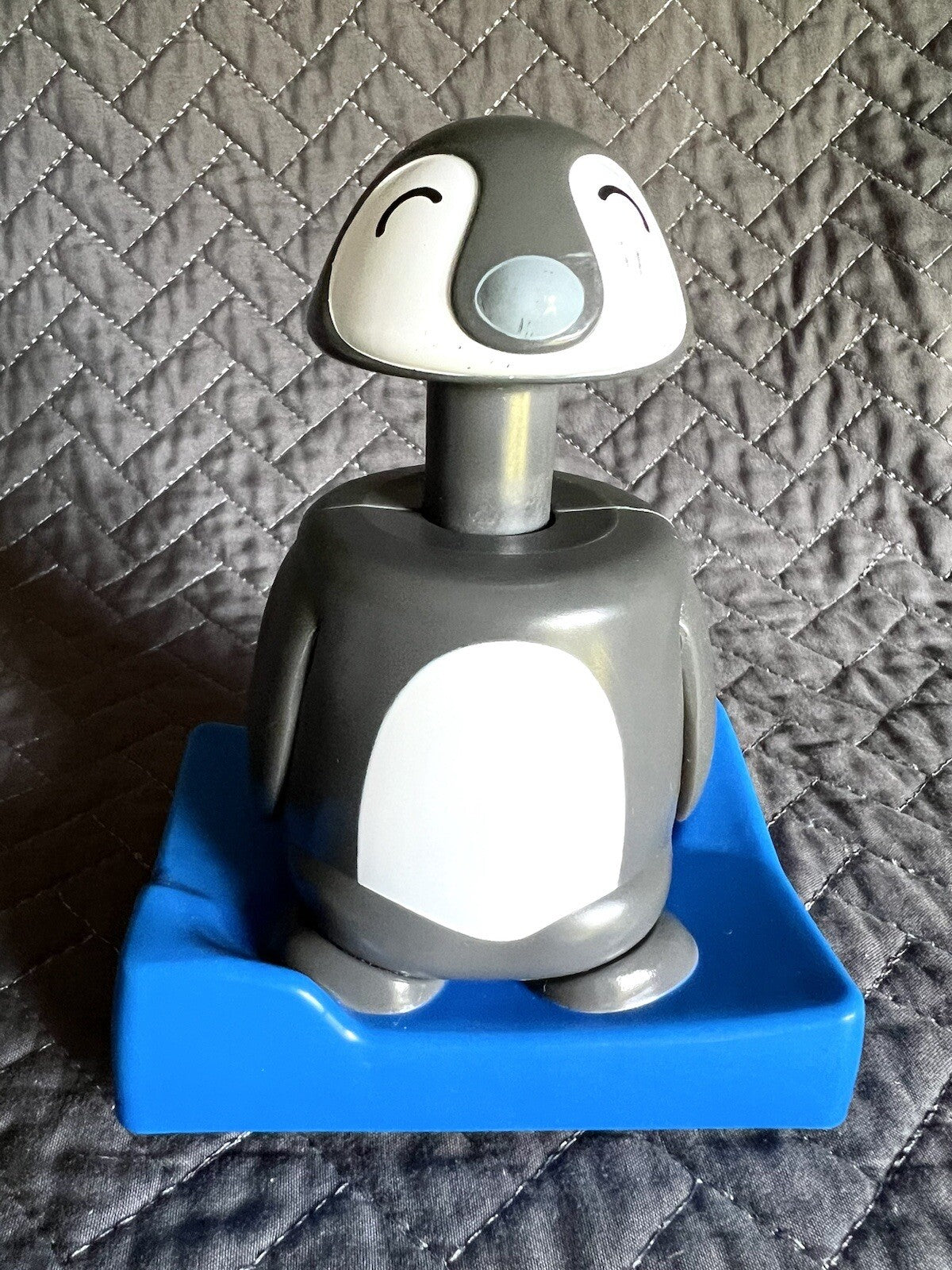 Evenflo Exersaucer World Explorer Replacement Part Squeaking Penguin  Push Toy