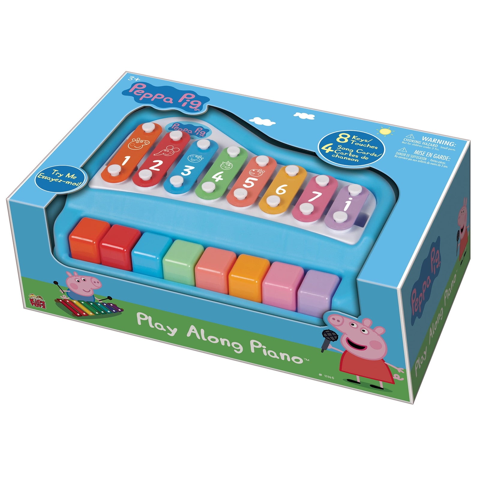 Includes: 4 Song Cards & 2 Mallets, Educational Music Toys Kids Ages 3+