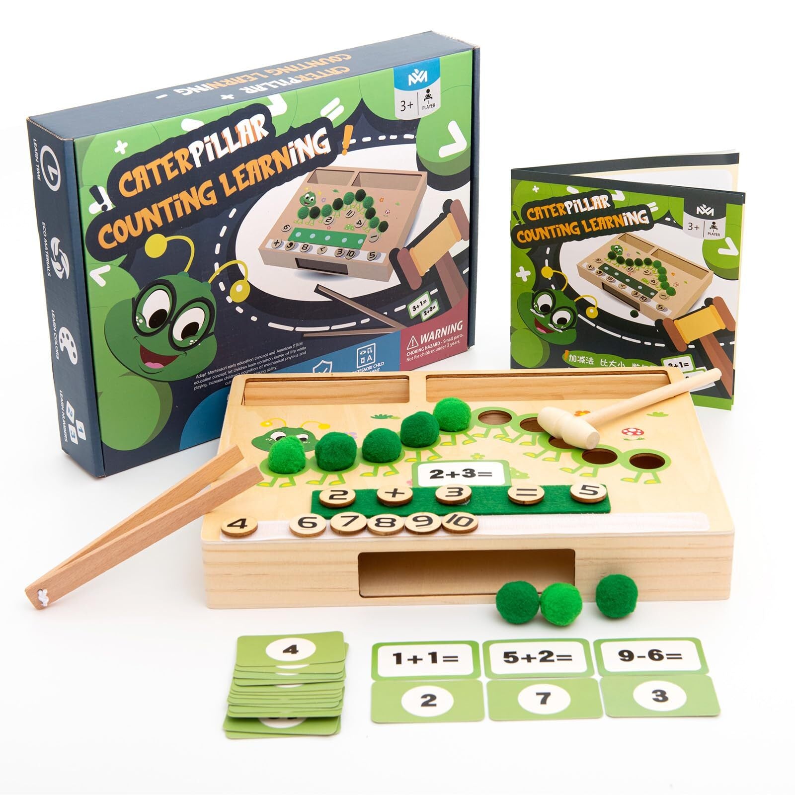 lonfypeng Animal Games Addition and Subtraction Preschool Learning Activities...