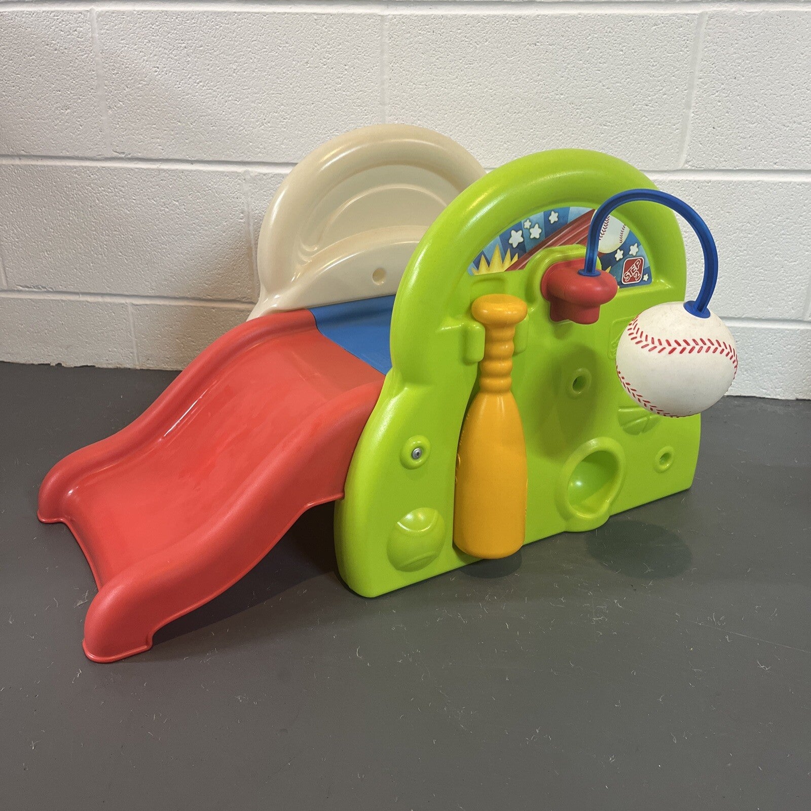 Step2 Sports Tastic Activity Center w/ Slide & Steps Missing Basketball And Hoop