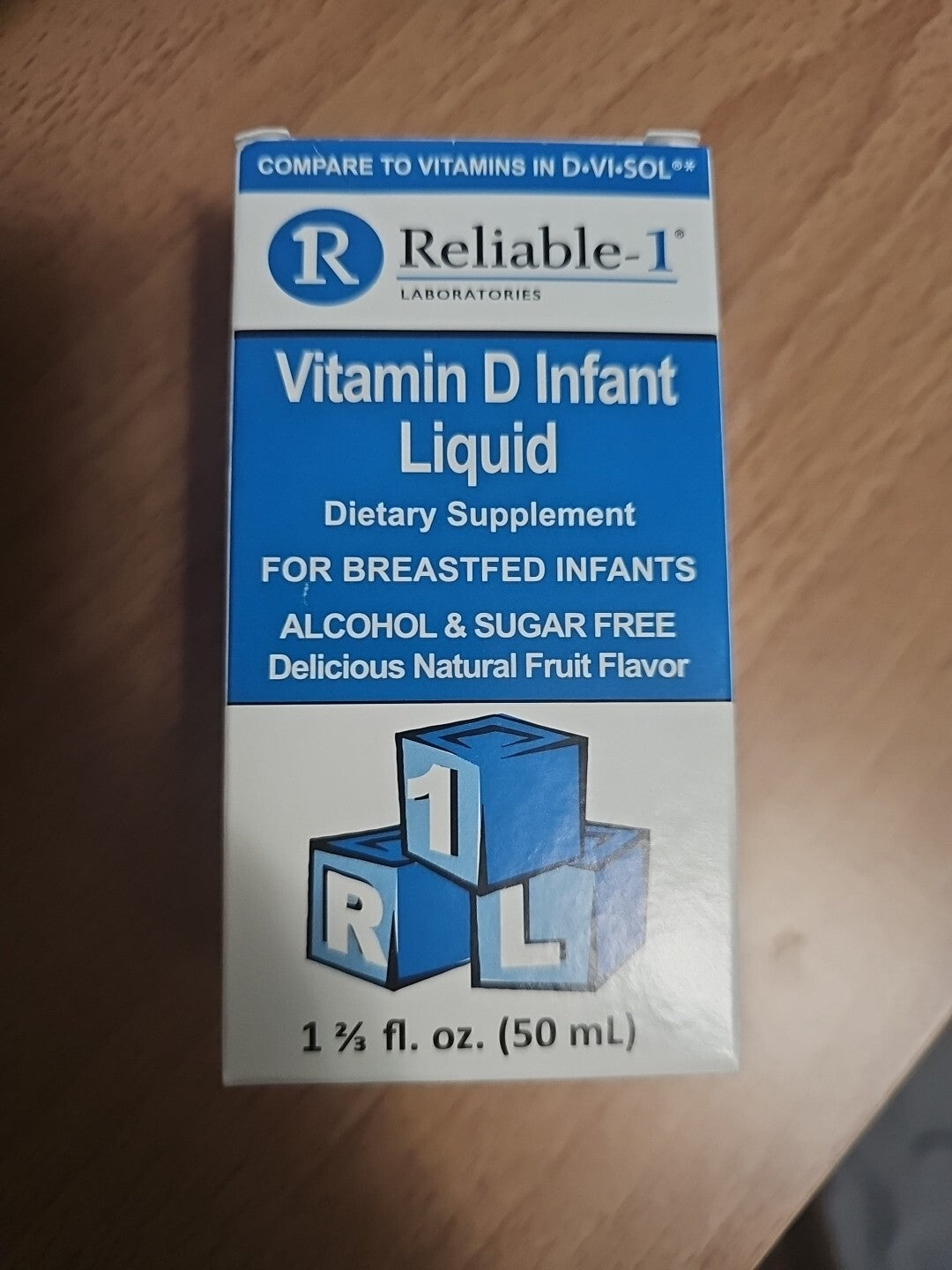Vitamin D Infant  50 Ml By Reliable1 Exp. 10/2024