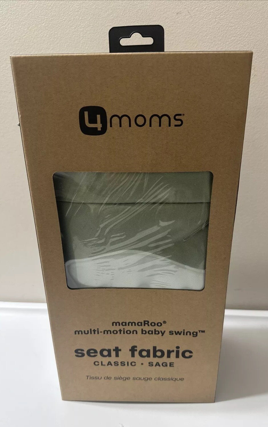 4moms MamaRoo Baby Swing SEAT COVER FABRIC (Classic Sage) Replacement Cover