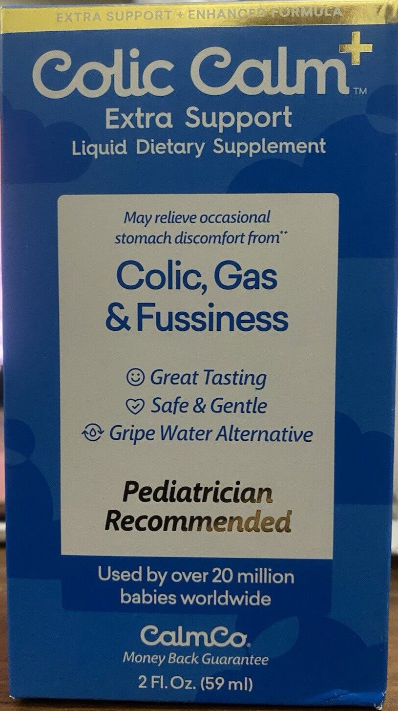 Colic Calm Plus Extra Support for Infant Gas & Colic Exp 4/25