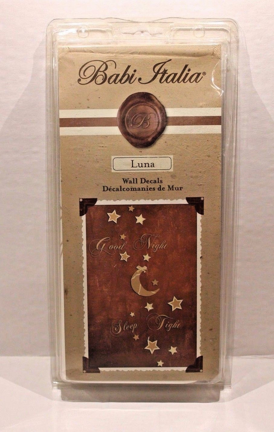  Kidsline Babi Italia Luna Moon & Stars Wall Decals Stickers Baby Nursery Decor