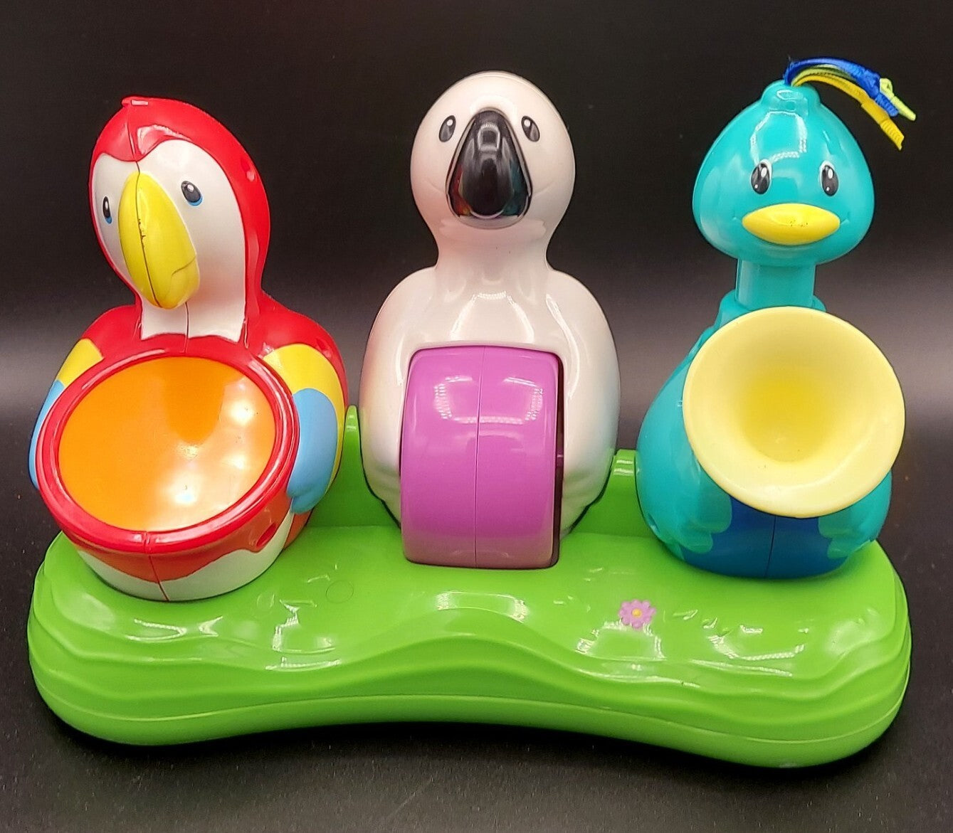 Evenflo Exersaucer Life in the Amazon  3 Bird Band Activity Toy Replacement Part