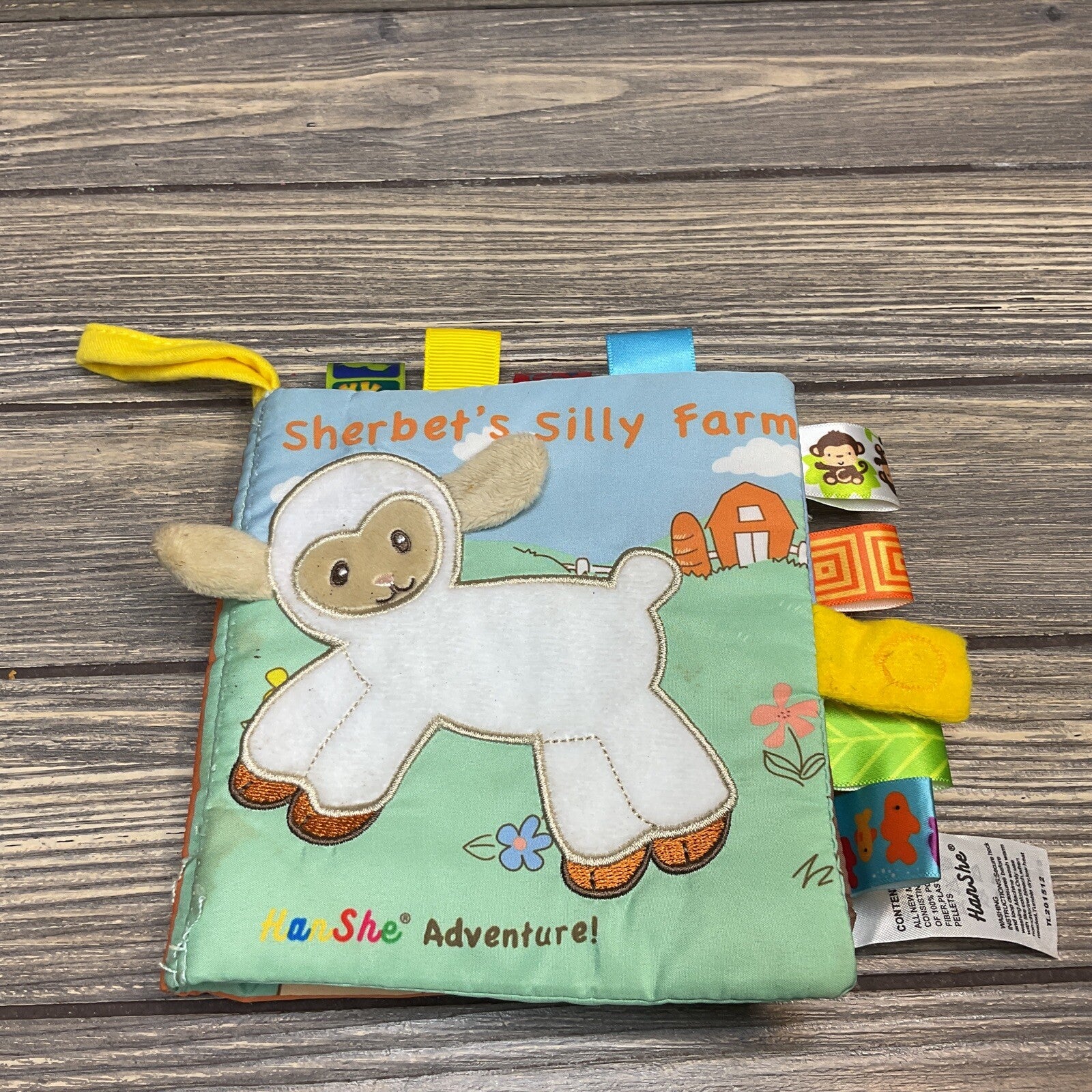 2019 Baby Soft Toys HanShe Sherbets Silly Fame Adventure Book Infant 