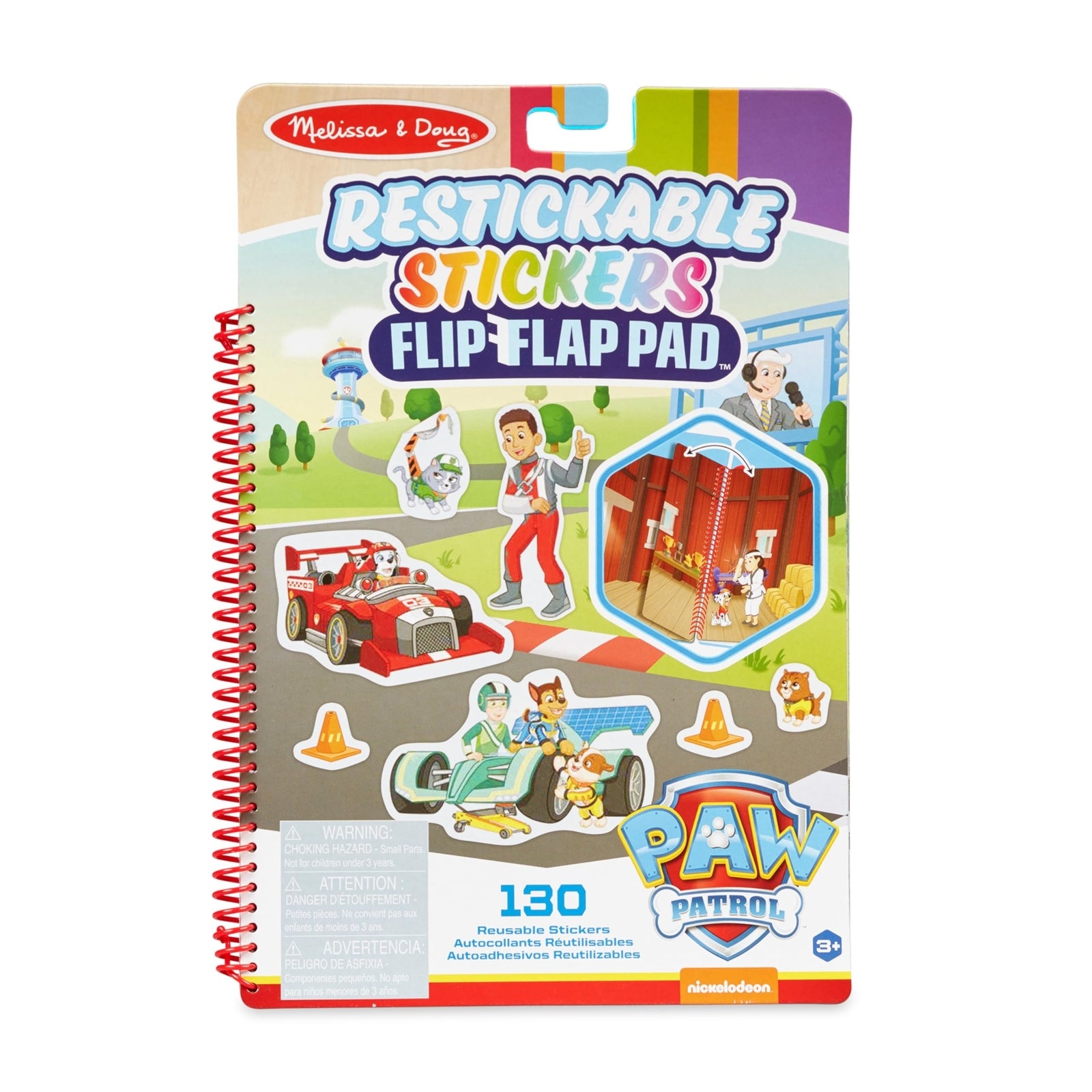 Melissa & Doug PAW Patrol Restickable Sticker Book Classic Missions |...