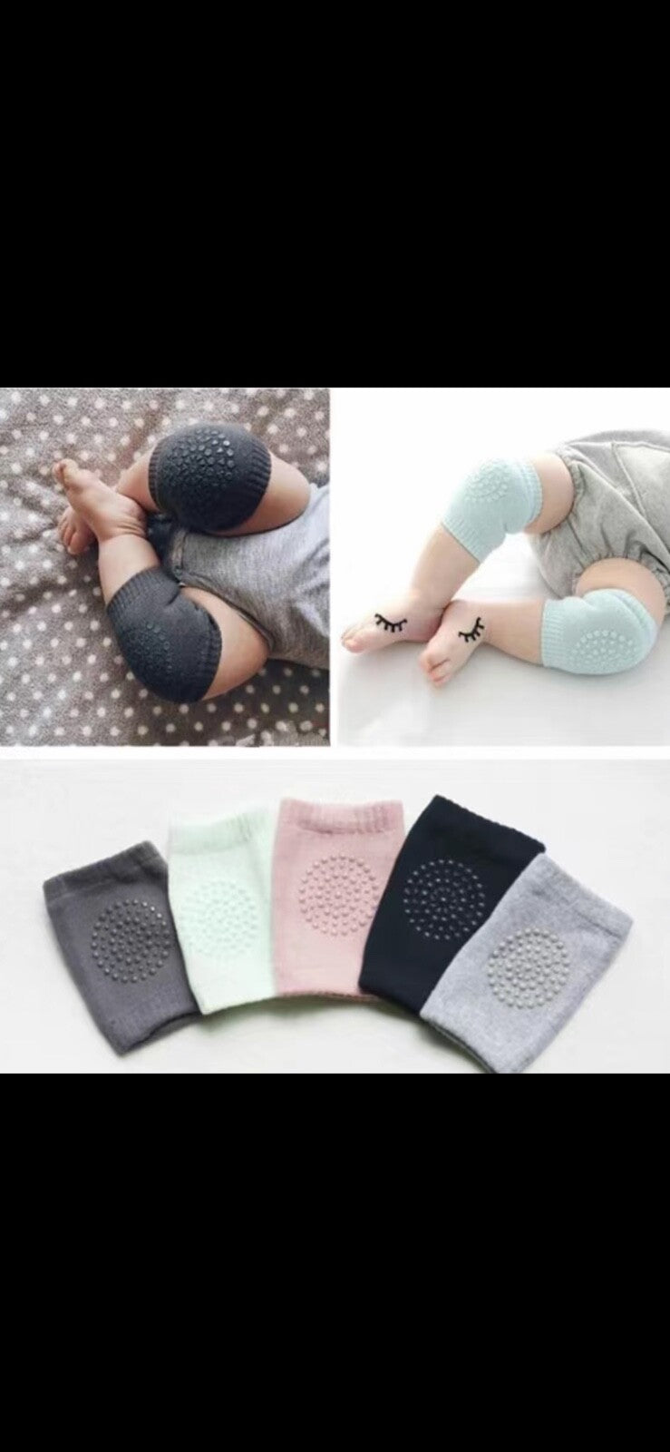 Infant Toddler Knee and Elbow Training Pad Brace Sleeve