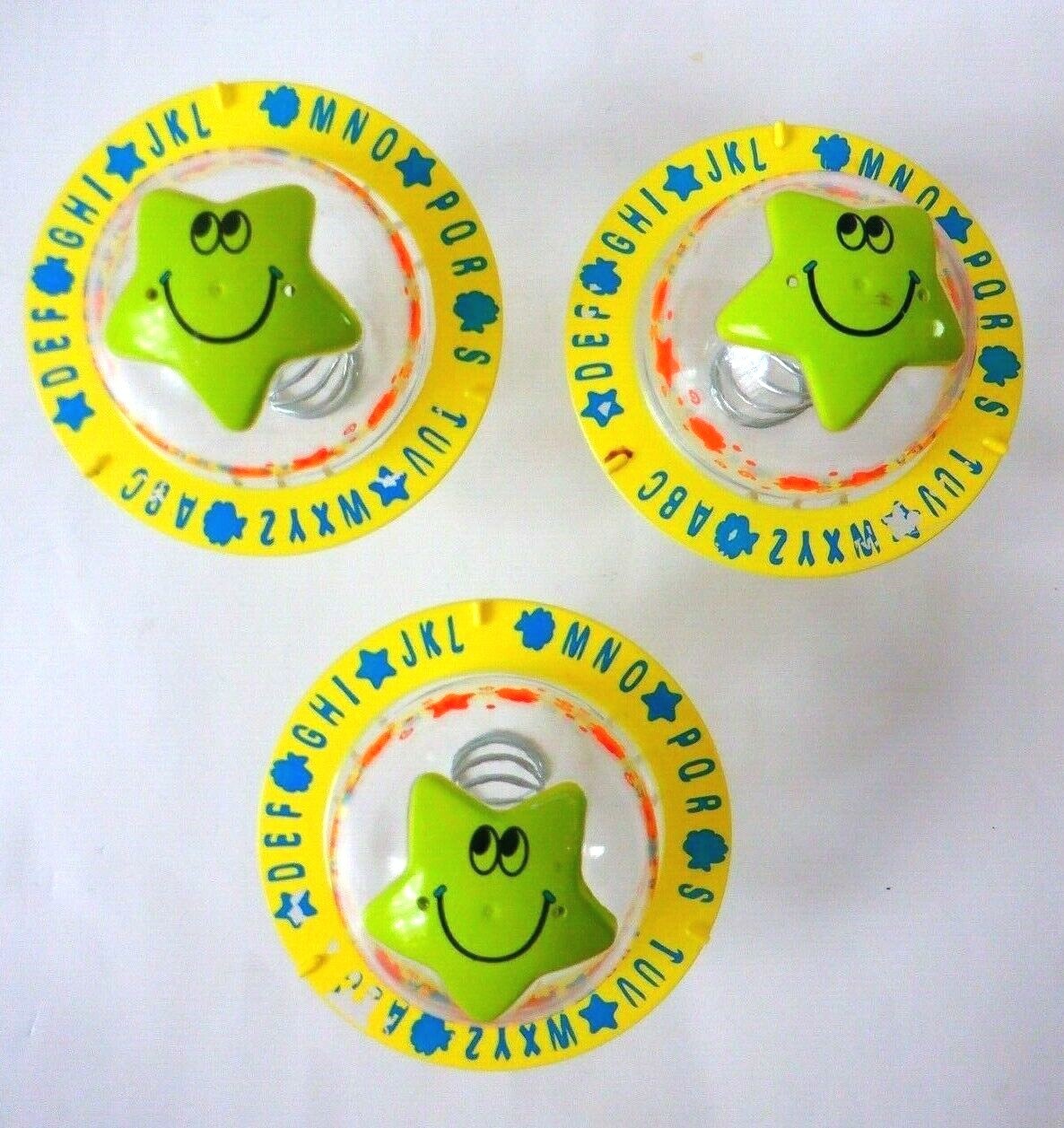 Evenflo ExerSaucer Ultra 2-in-1 Tropical, 3 Star Spring Caps - Replacement Part