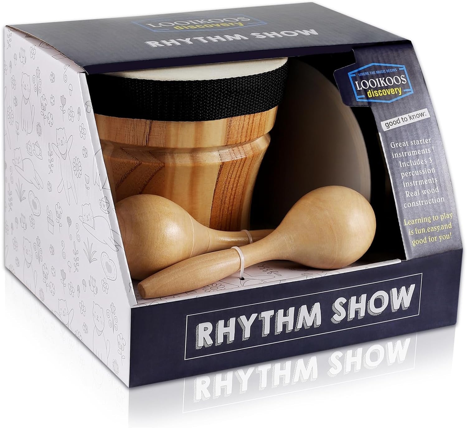 Toddler Musical Instruments for Kids Ages 5-9 Montessori Toys for Toddlers 3-5 W