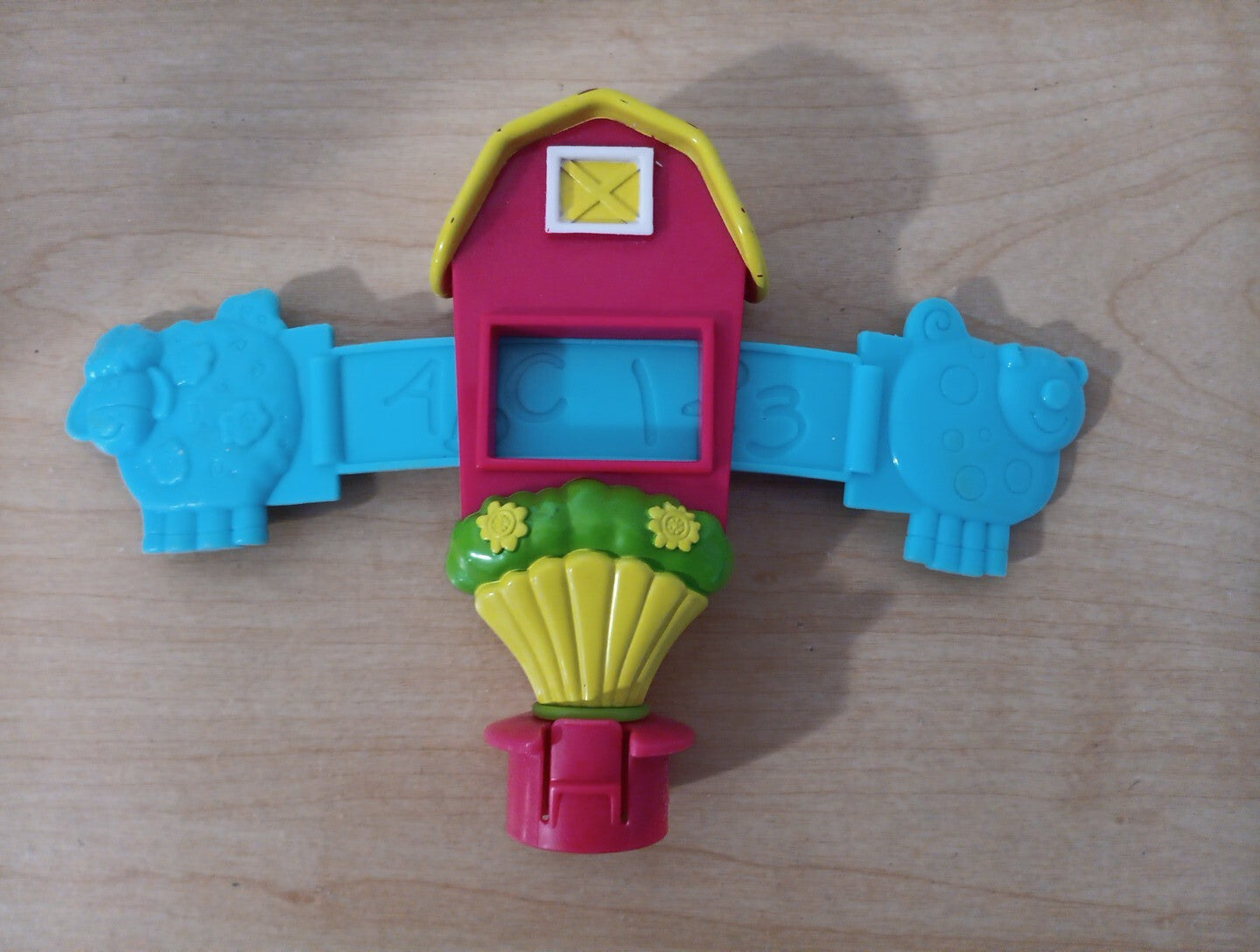 Evenflo ExerSaucer Moovin Groovin Replacement Part Only Barn Sheep Pig Toy