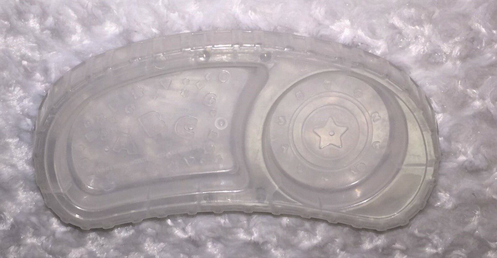 EVENFLO Tea Party Exersaucer Clear Replacement Snack Tray