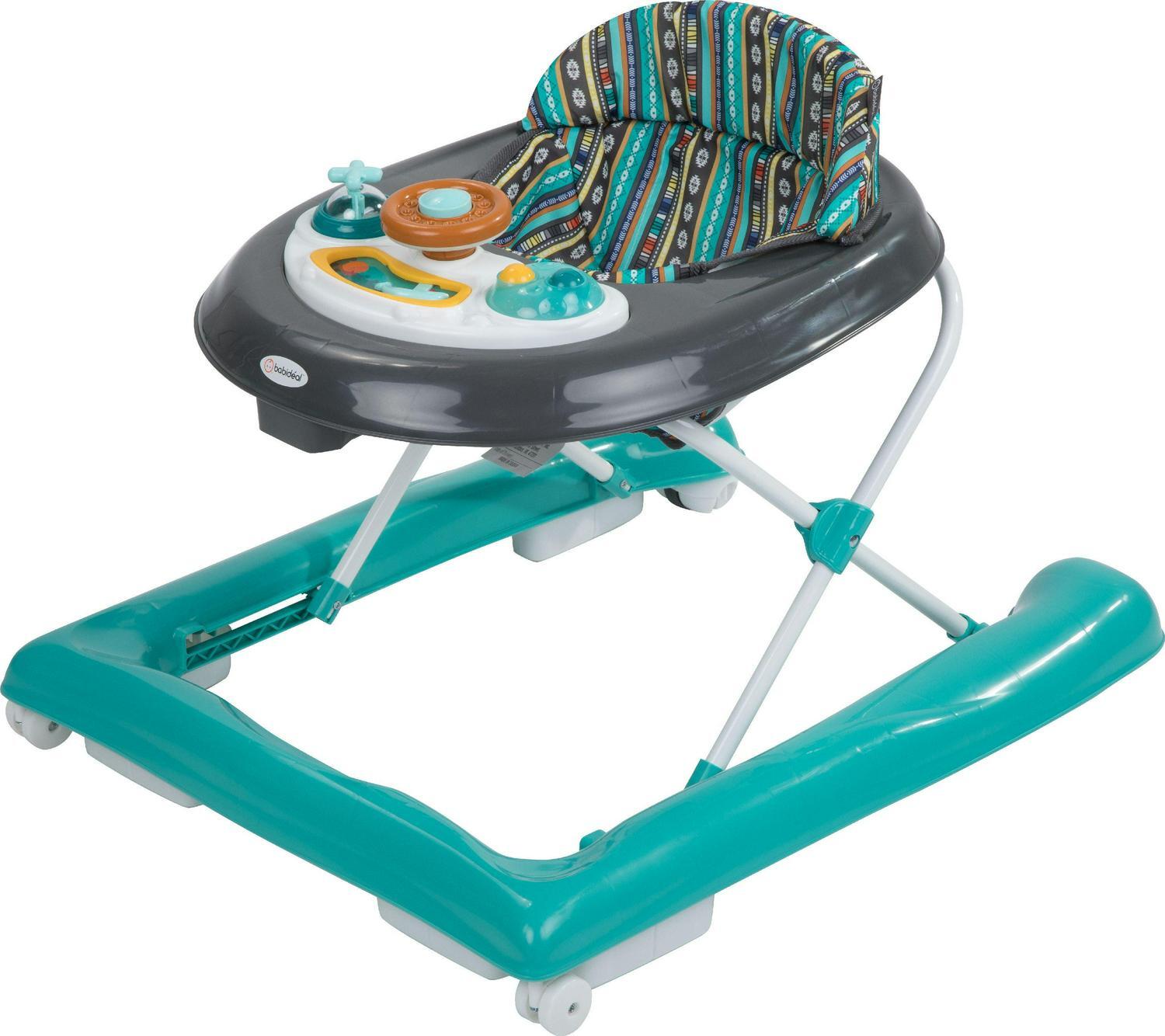 Babideal Rover Baby Infant Mobile Activity 2 in 1 Pusher Walker Center Teal Boho