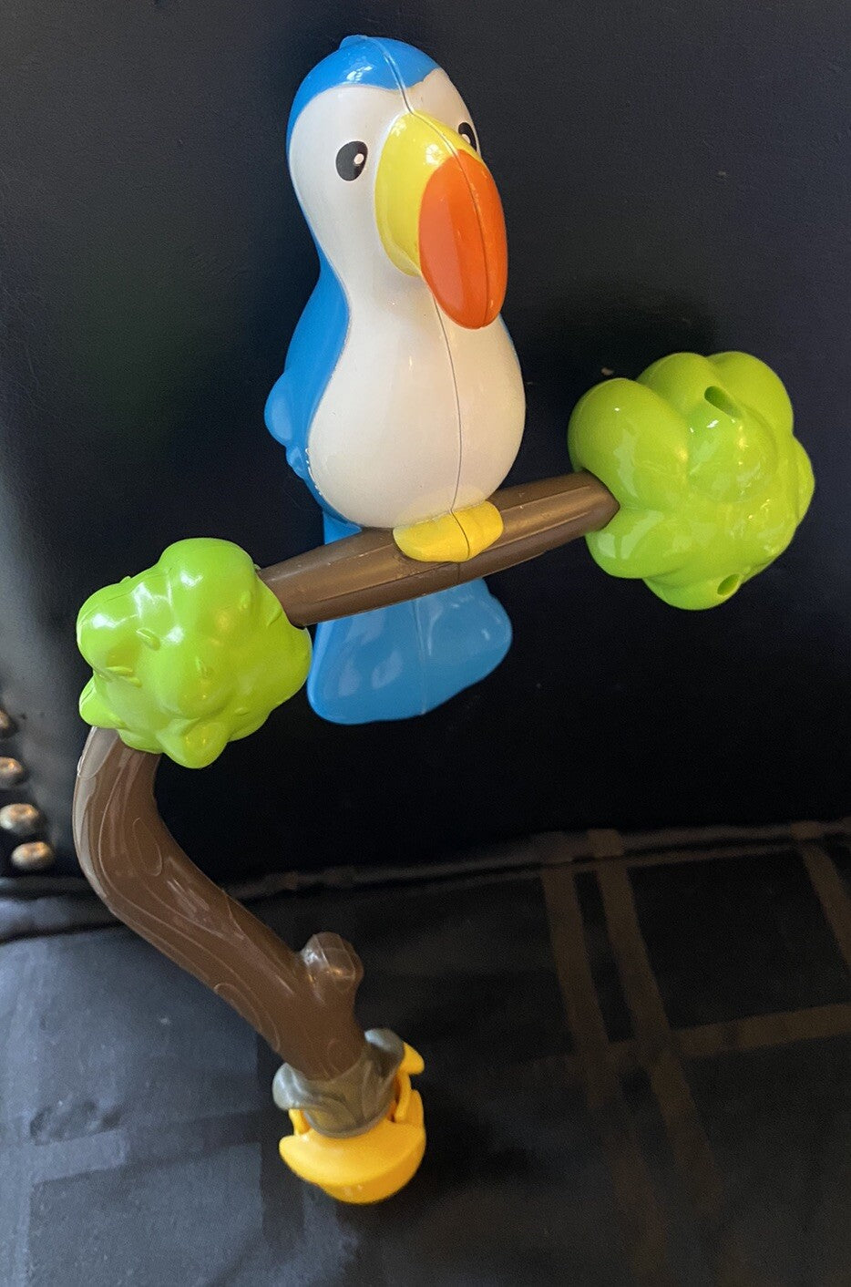 Evenflo Life in the Amazon Exersaucer Spinner Parrot Bird Toy Replacement Part