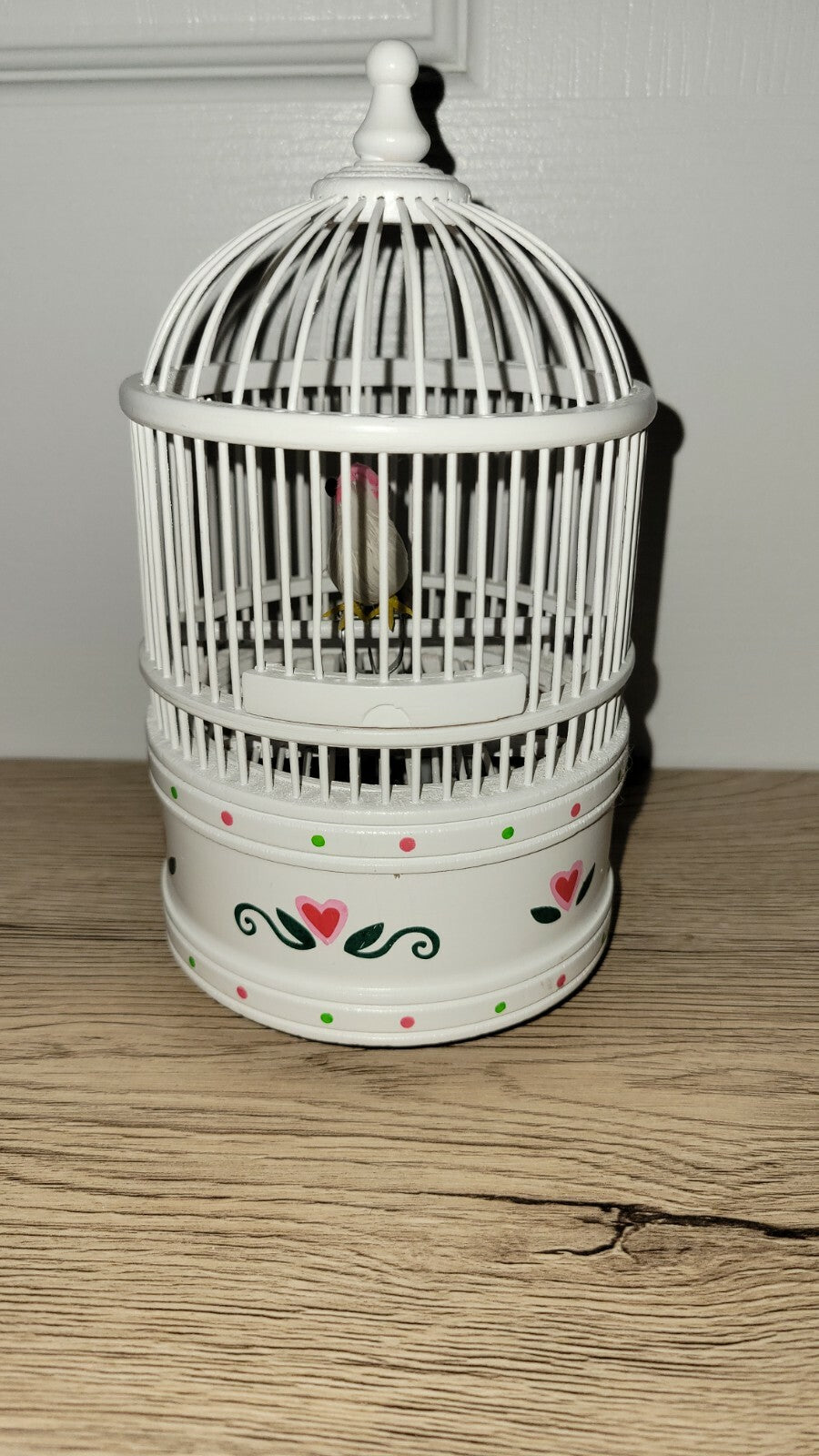 Pottery Barn Kids Shabby Chic Birdcage Music Box