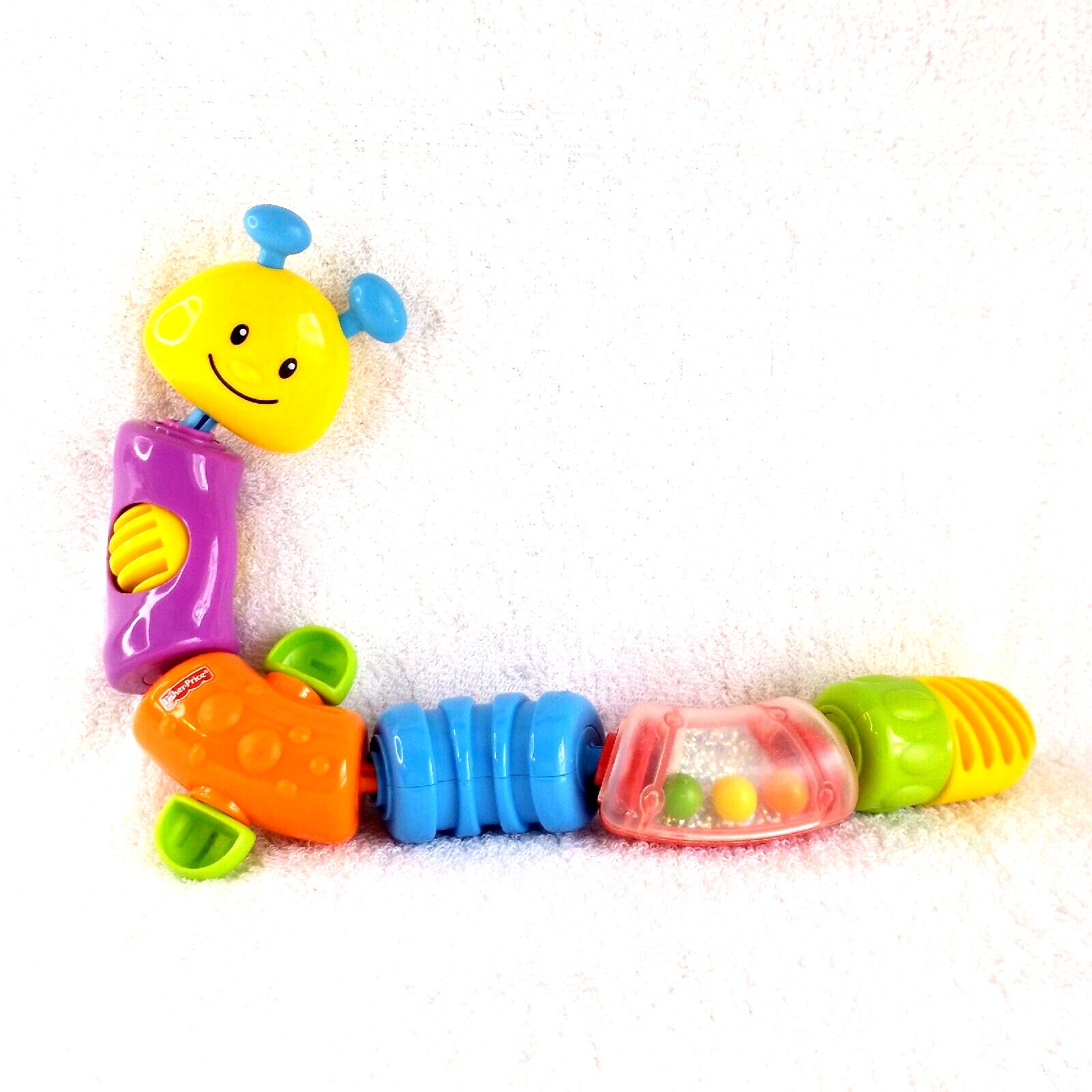Fisher Price Pop Apart Worm Toy Infant Toddler Fun Learning Educational C15-1883