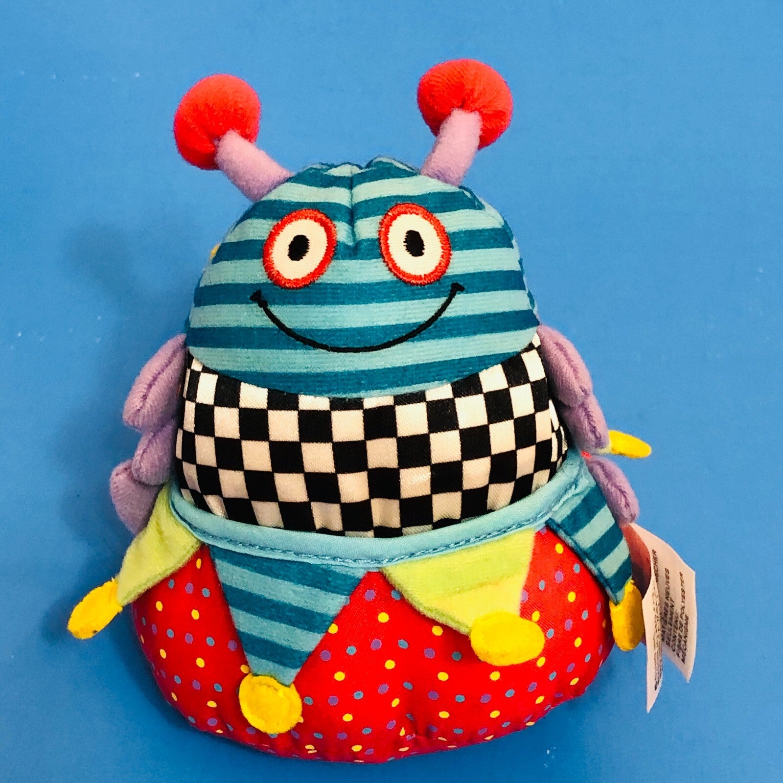 Infant Wobbles STEM Whatszats Gund #59089 Baby Toy Learning Activity Activity