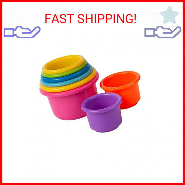 The First Years Stack & Count Stacking Cups - Toddler Toys - Learning and Baby B