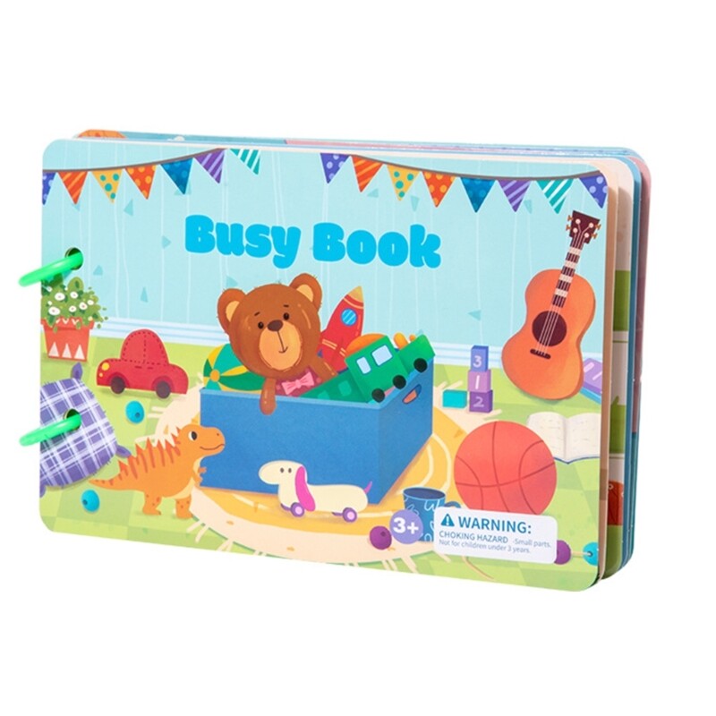 Busy Book Toy Learning Puzzle Books Educational Toy Child Favor